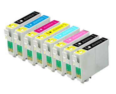 Compatible Epson R2880 Set Of 9 Ink Cartridges (T0961/2/3/4/5/6/7/8/9)